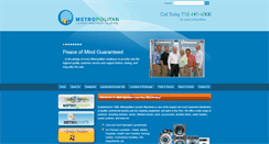 Desktop Screenshot of metropolitanmachinery.com